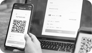 Cobrar físicamente con QR (diferentes monedas y métodos)